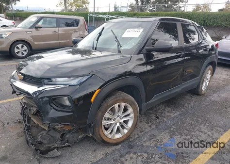 2022 Chevrolet Trailblazer Fwd Ls из США, поврежденный, VIN KL79MMS27NB103684